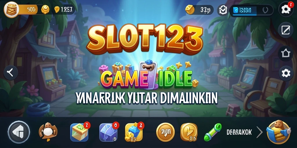 Tampilan gameplay SLOT123 yang menawan dan interaktif.