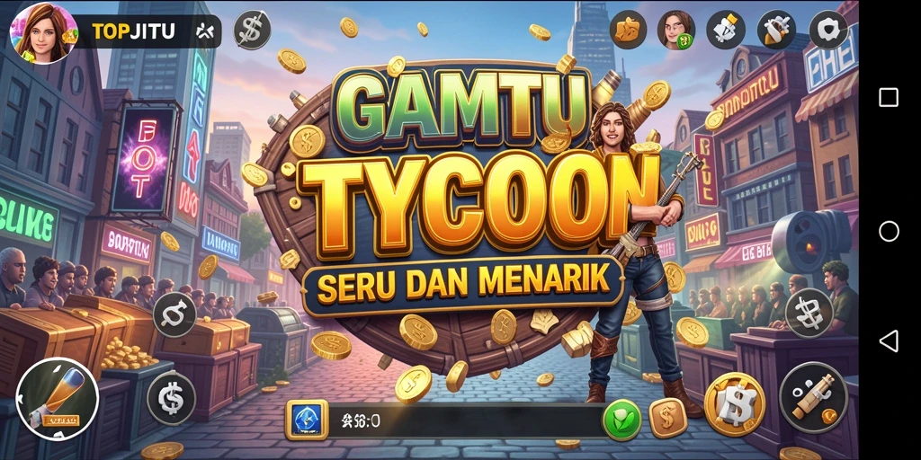 Tampilan gameplay menantang dan menyenangkan di TOPJITU.